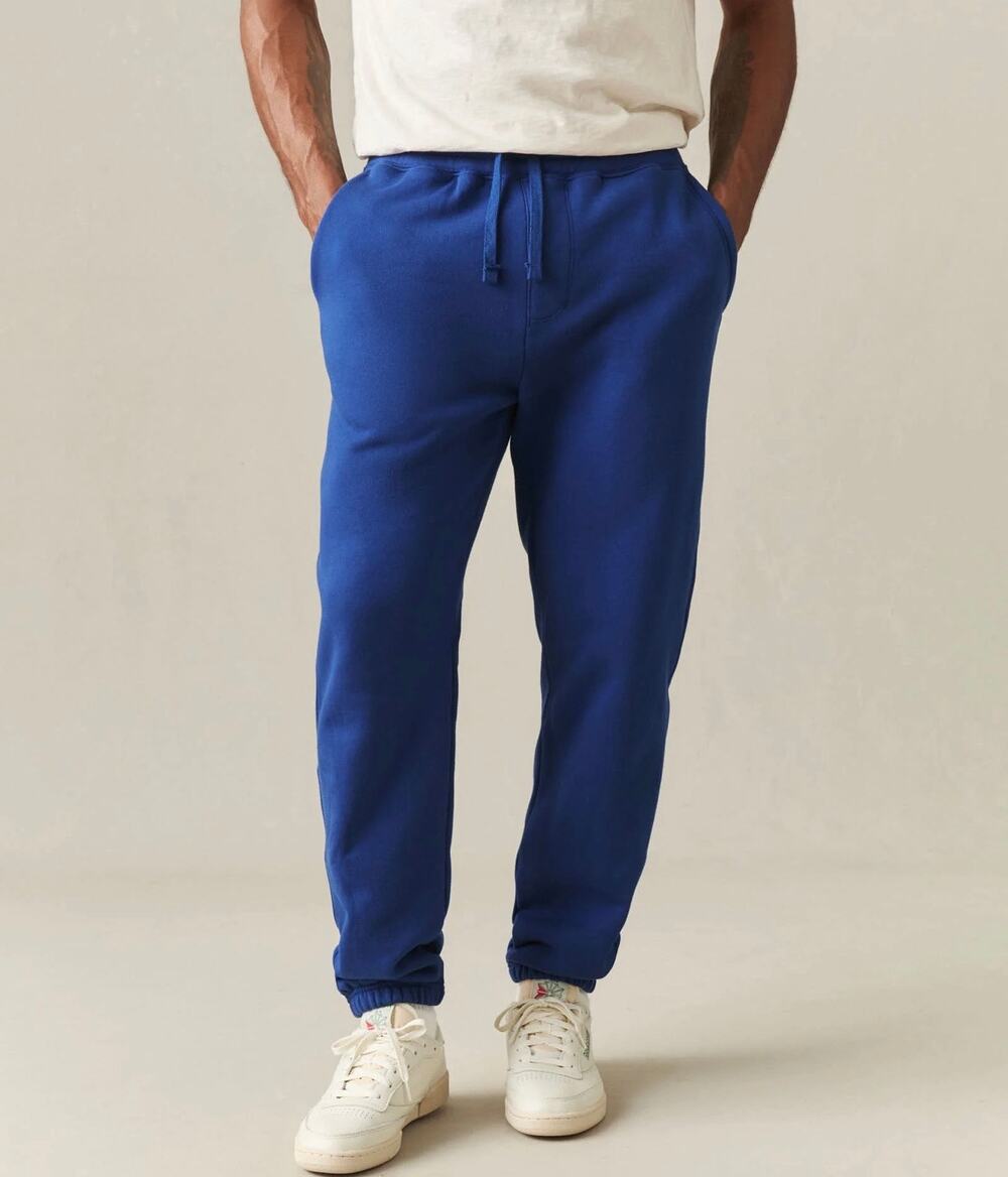 American Giant Men's Classic Sweatpant Jogger Estate Blue Size XL NWOT